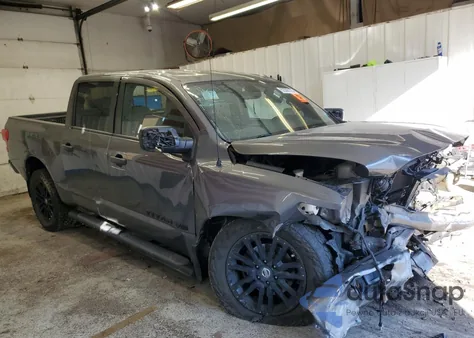 2019 Nissan Titan Sv из США, поврежденный, VIN 1N6AA1E50KN513764